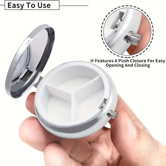 1pc.  Big-Mouthed Cat Pill Box -  NEW - Picture 2 of 2